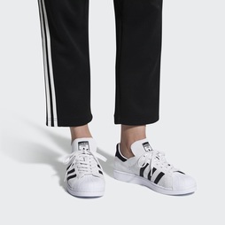 Adidas Superstar Primeknit Férfi Utcai Cipő - Fehér [D46761]